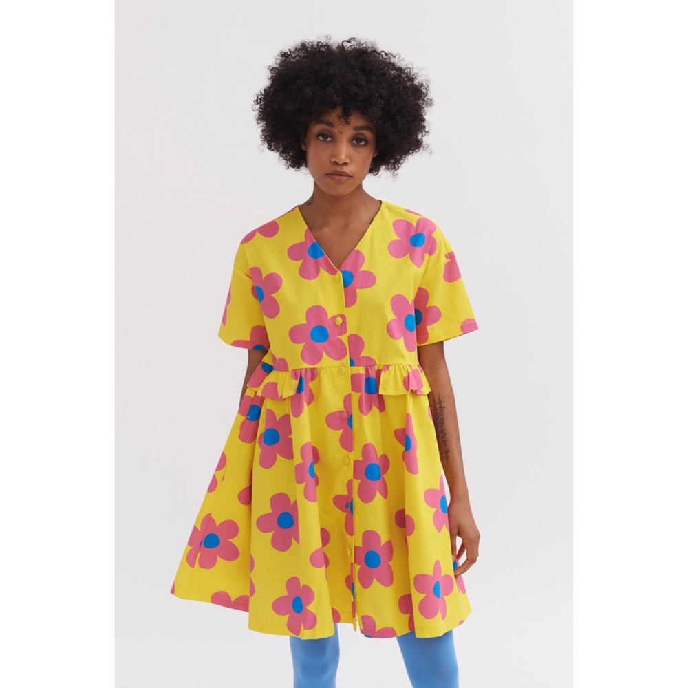Lazy Oaf Oops A Daisy Smock Dress